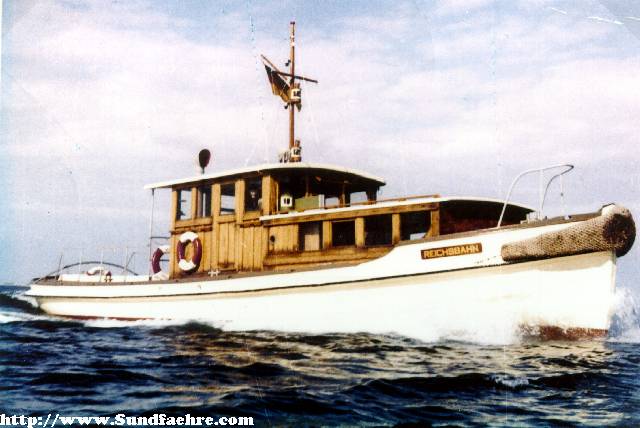 DB Motorboot Reichsbahn Foto Slg. Gustav Albert