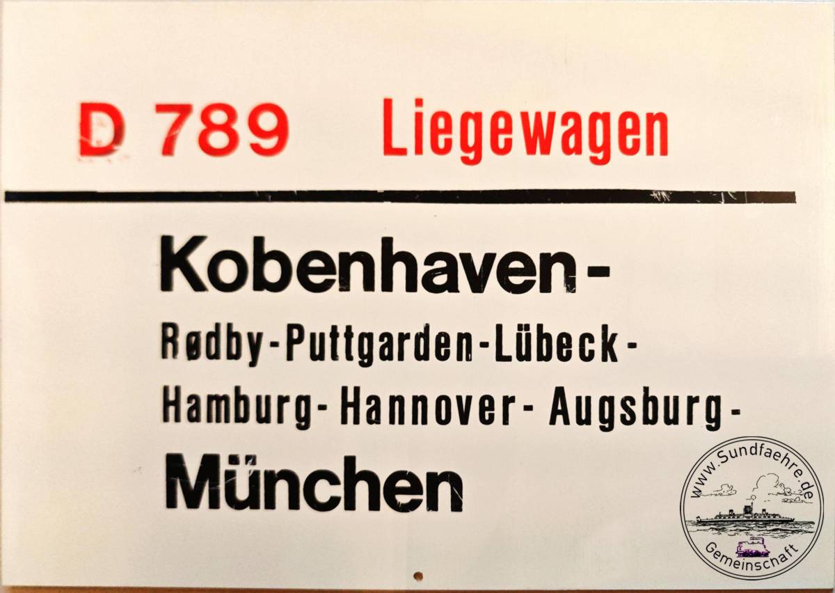 D789 Liegewagen KBH Munchen