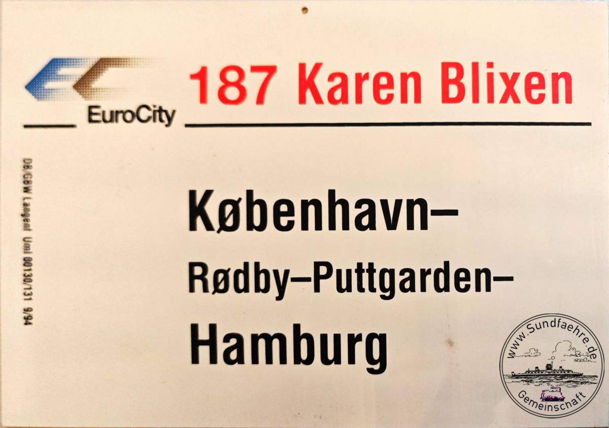 EC187 Karen Blixen KBH HH