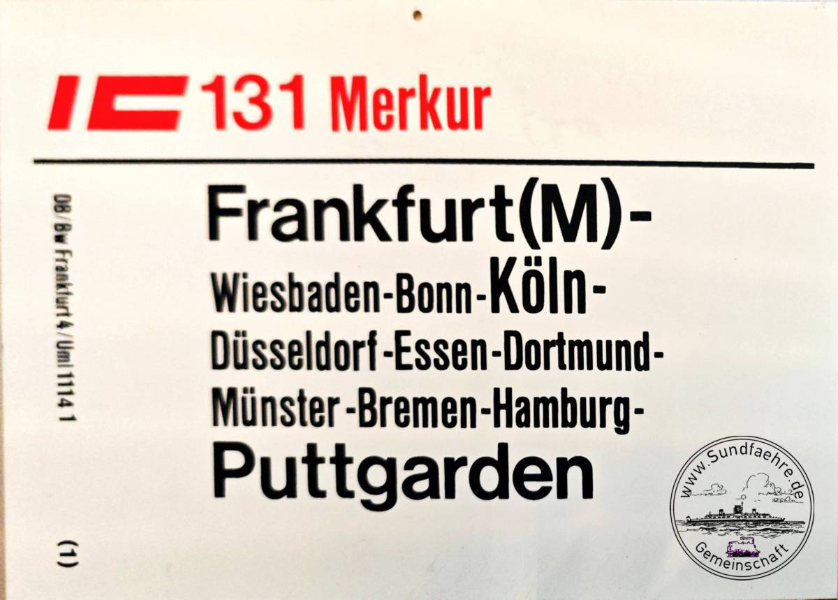 IC 131 Merkur FFM Putt
