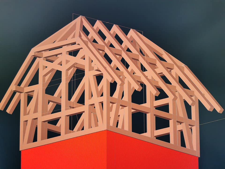 Das Modell wird mit einem 3D CAD Programm erstellt.