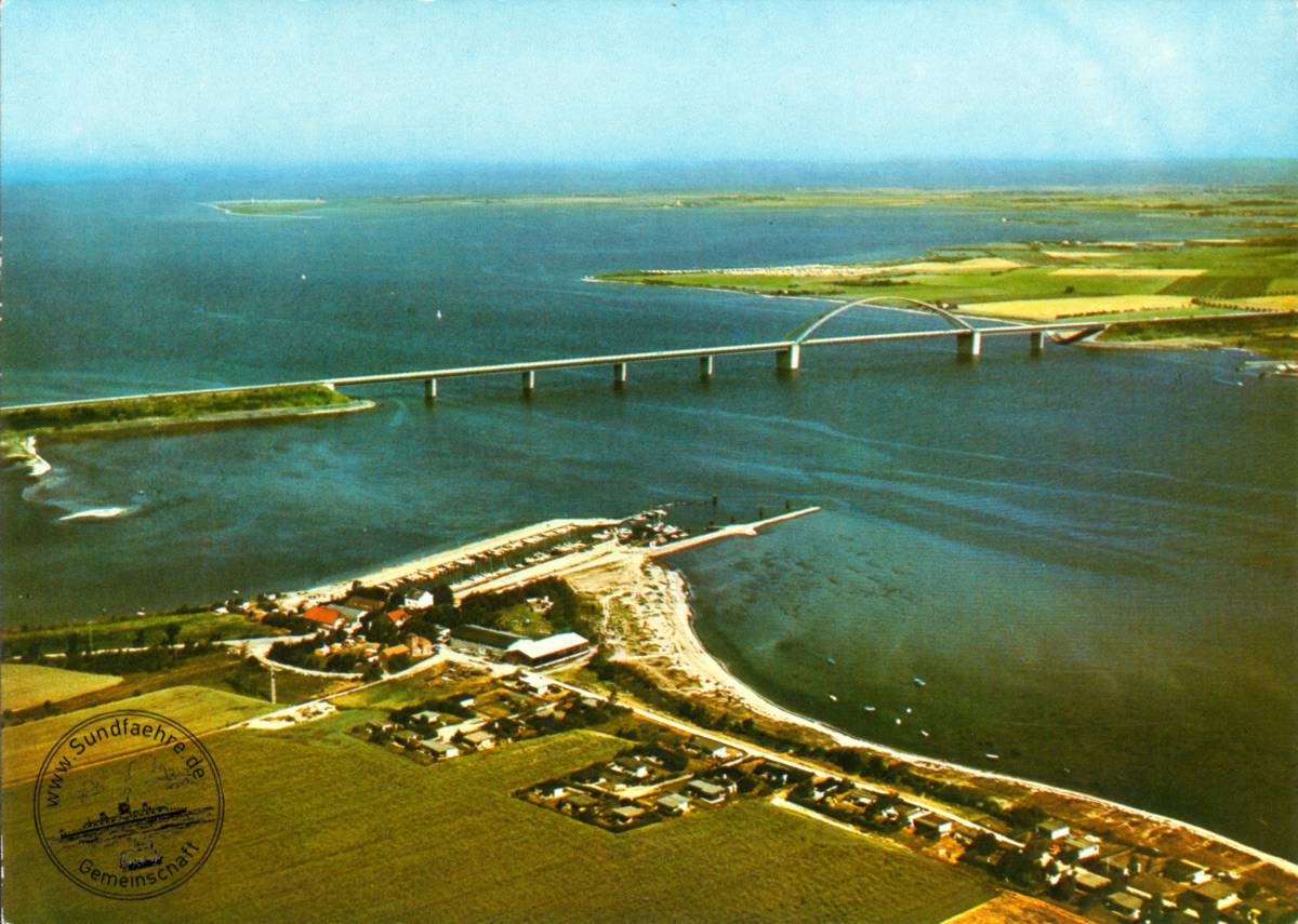 1976 Fehmarnsund Bruecke Cramers Kunst Slho525 Freig7612 76 vs