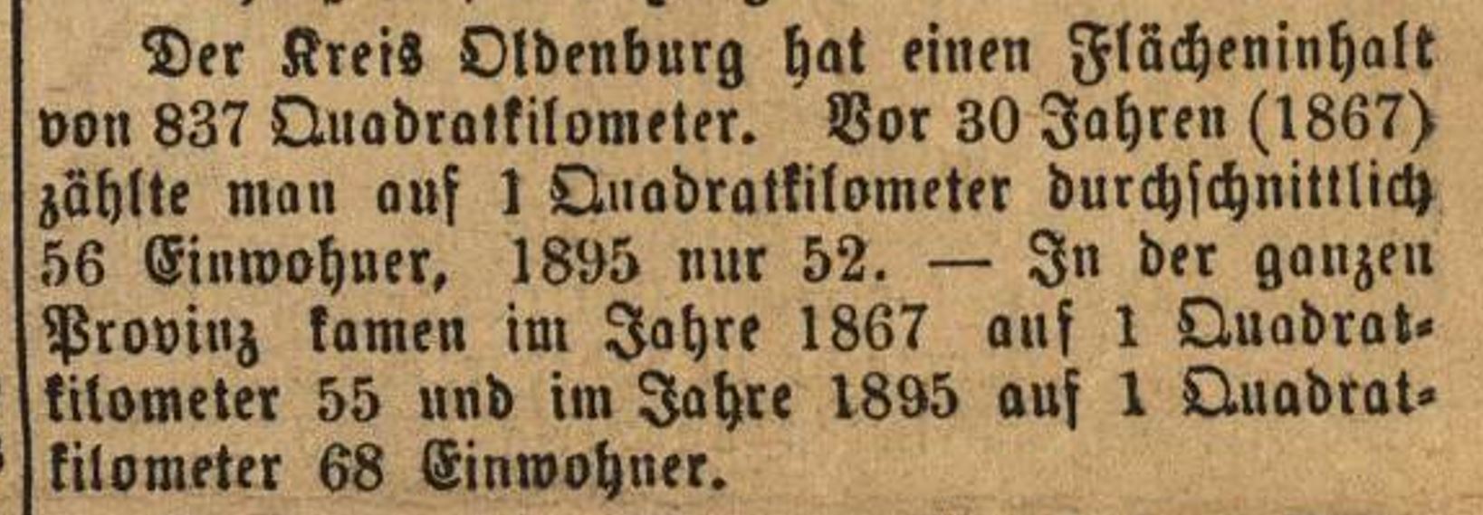 1897 06 26 Der Kreis Oldenburg