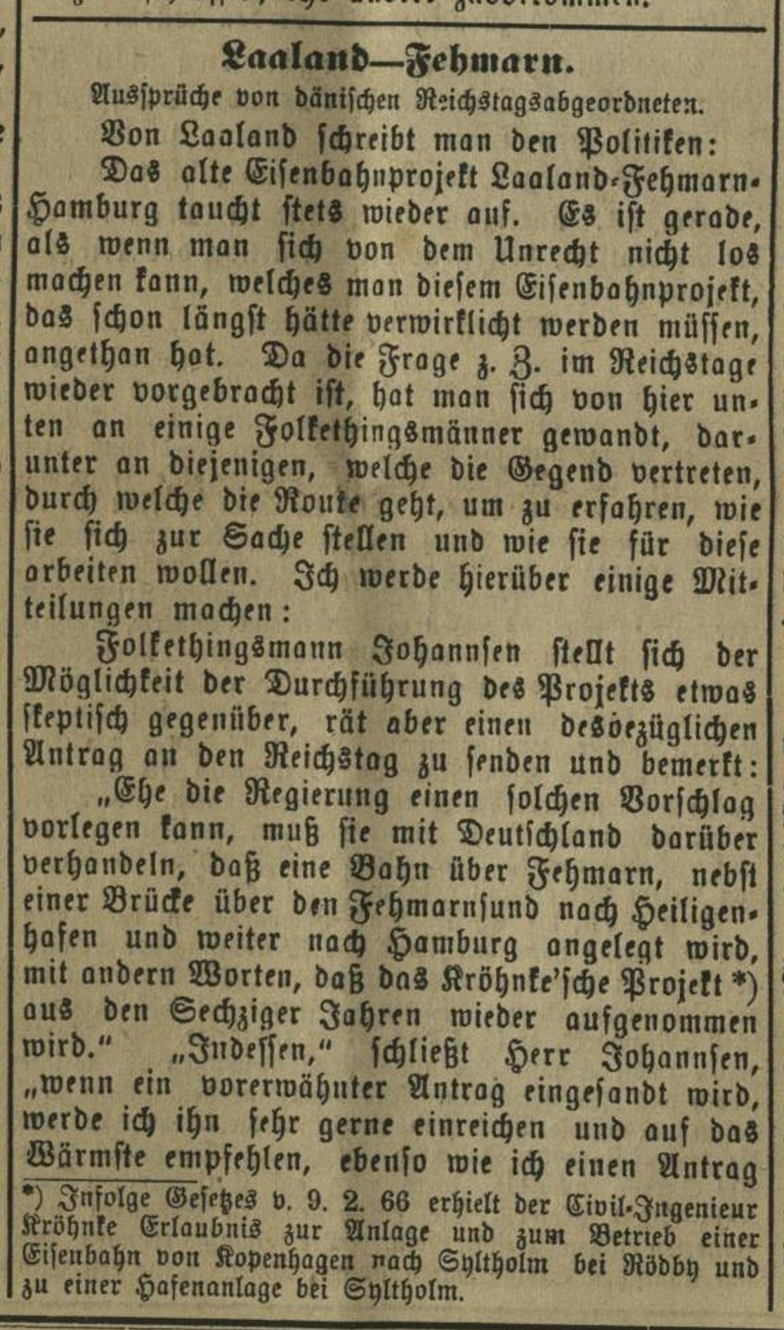 1898 04 30 Laaland Fehmarn I