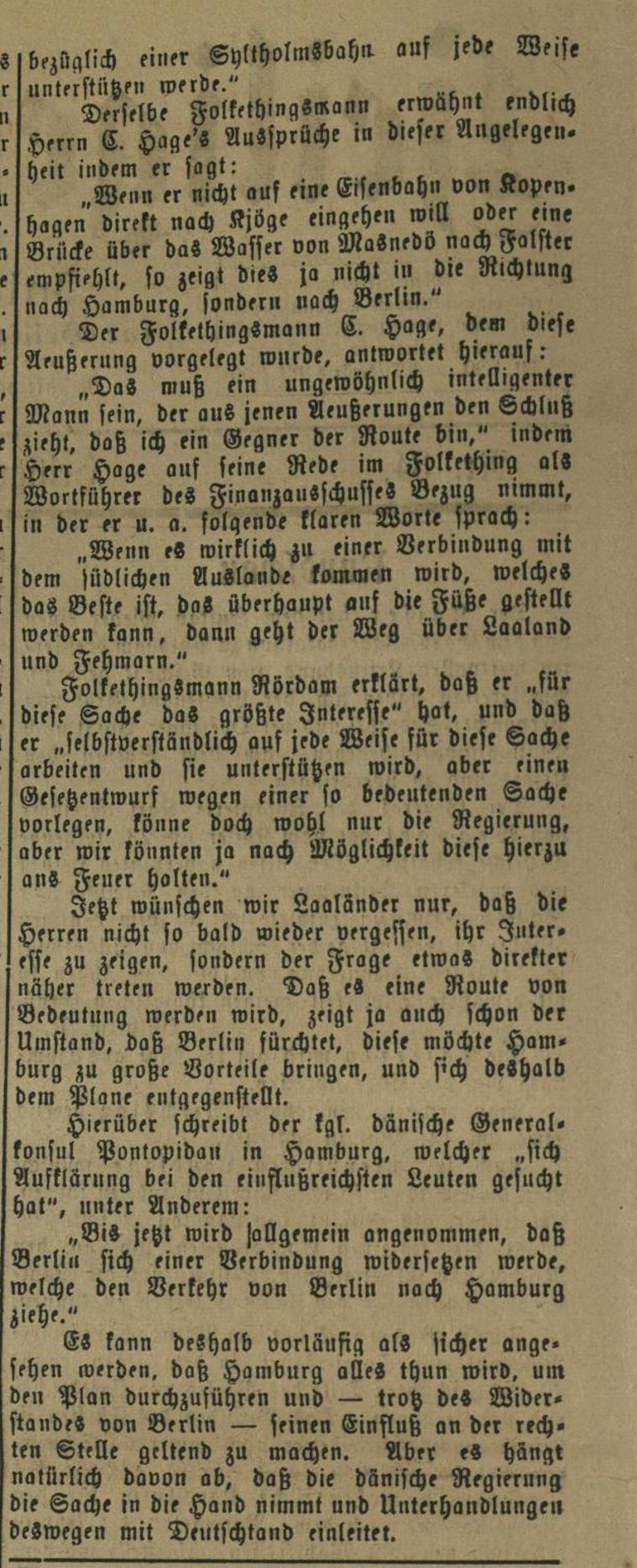 1898 04 30 Laaland Fehmarn II