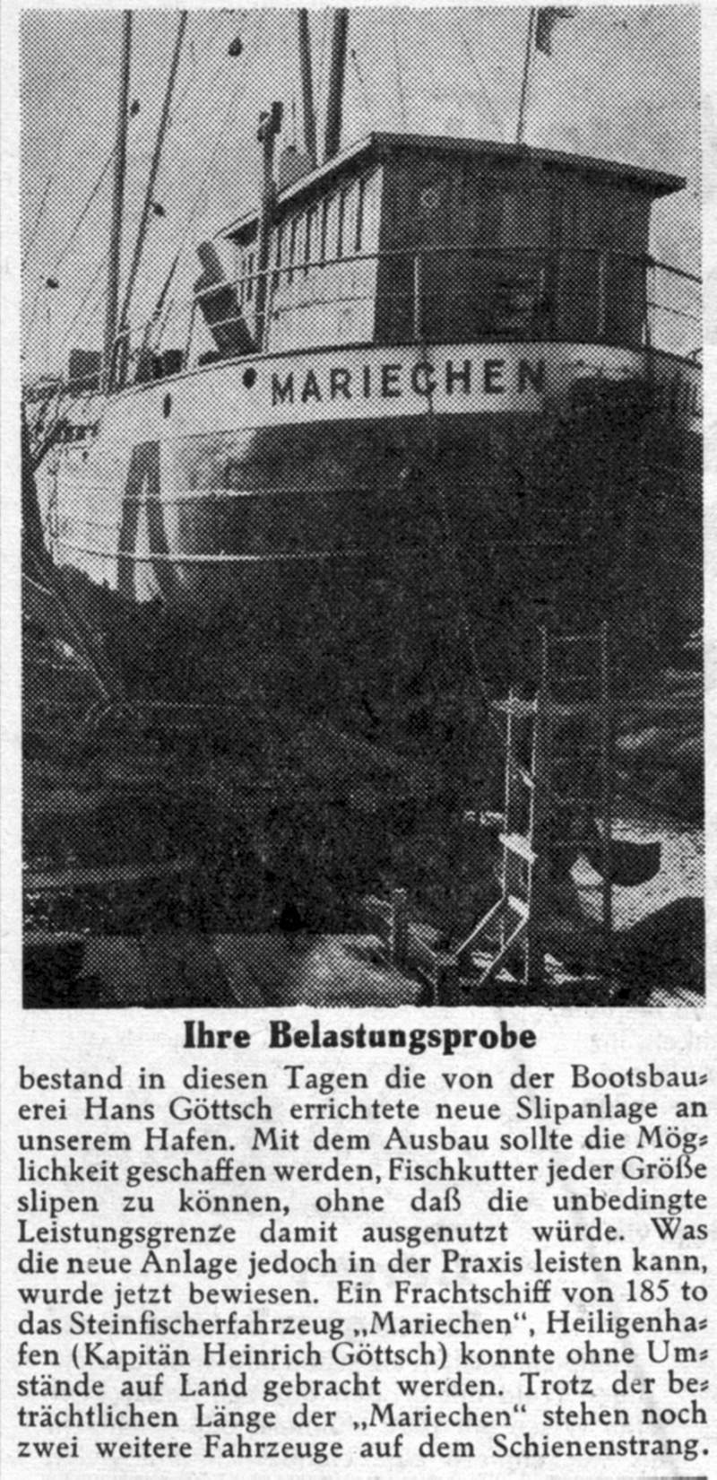 1957 03 01 Neue Slipanlage Goettsch