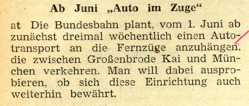 1959 01 03 Ab Juni Auto im Zuge