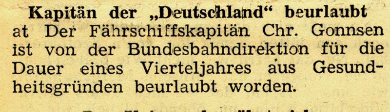 1959 01 16 Kapitaen der Deutschland beurlaubt