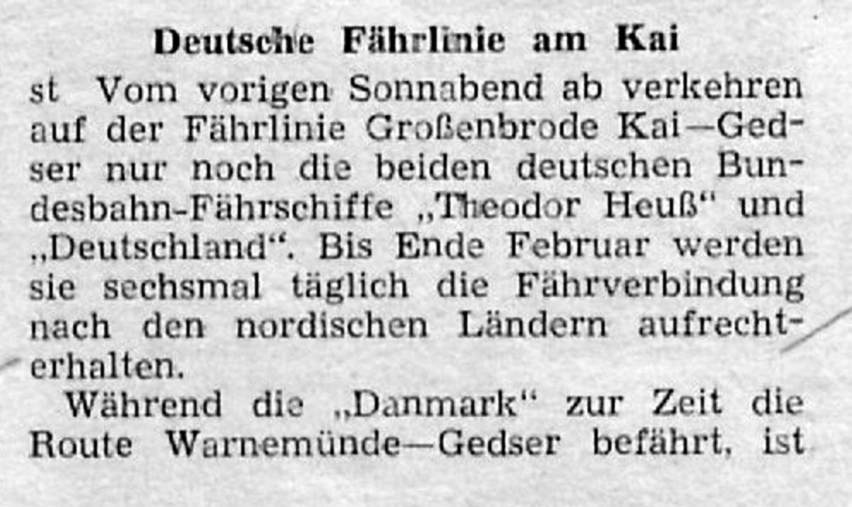 1960 01 05 HP Deutsche Faehrlinie am Kai I