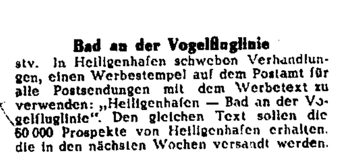 1960 01 15 Bad an der Vogelfluglinie