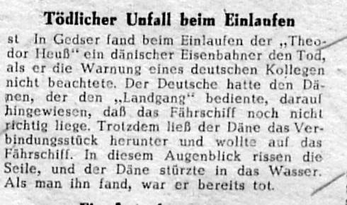 1960 02 12 HP Tödlicher Unfall beim Einlaufen