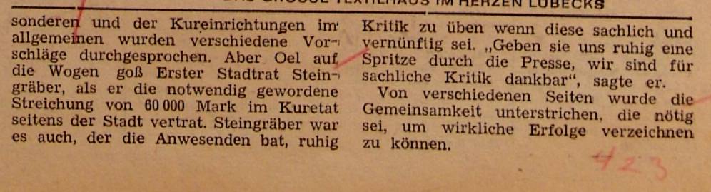 1960 03 18 Dr Pracher Neustadt beim Buerger und Verkehrsverein II