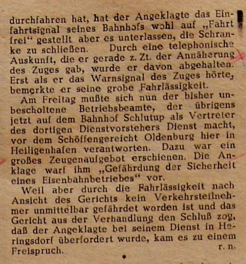 1960 03 22 Unfall BÜ Heringsdorf II