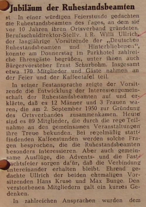 1960 06 29 Jubilaeum der Ruhestandsbeamten I