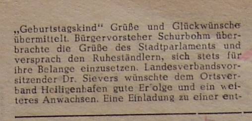 1960 10 25 Jubiläum der Ruhestandsbeamten II