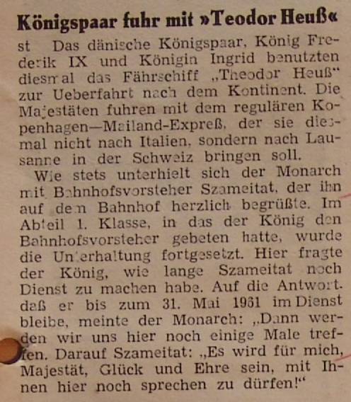 1960 11 08 Koenigspaar fuhr Heuss