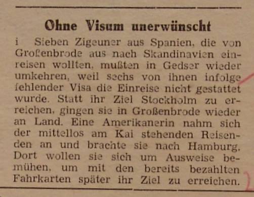 1960 12 31 Ohne Visum unerwünscht