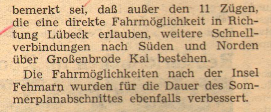 1961 05 24 Was bringt uns der Sommerfahrplan II