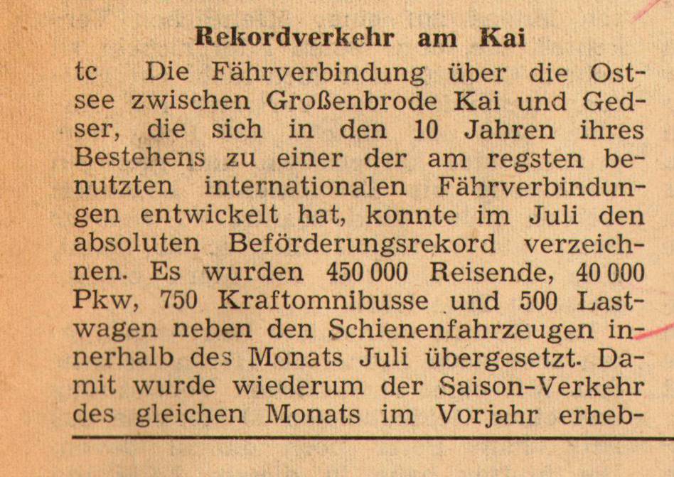1961 08 18 Rekordverkehr am Kai I
