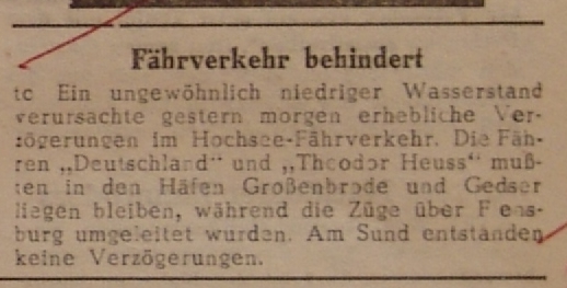 1962 02 02 Fährverkehr behindert