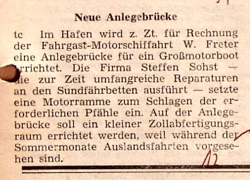 1962 02 20 Neue Anlegerbrücke