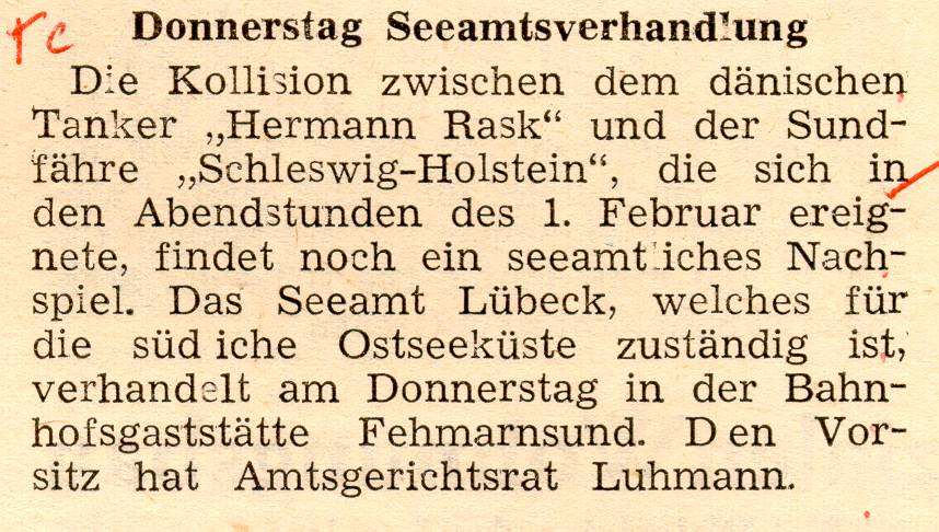 1962 02 27 Donnerstag Seeamtsverhandlung