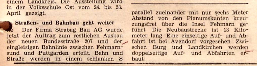 1962 04 10 Strassen und Bahnbau geht weiter