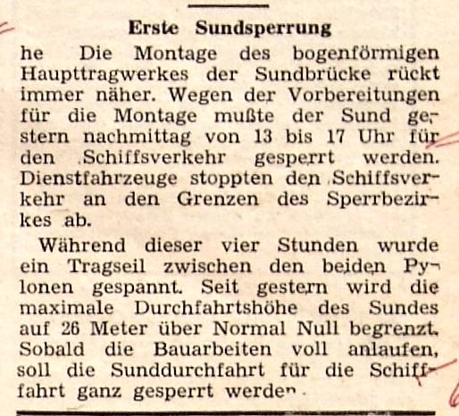 1962 04 17 Erste Sundsperrung