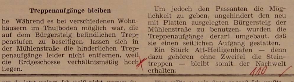 1962 05 22 Treppenaufgaenge bleiben