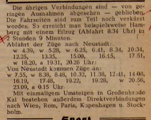 1962 05 25 Am Sonntag Fahrpalnwechsel BB