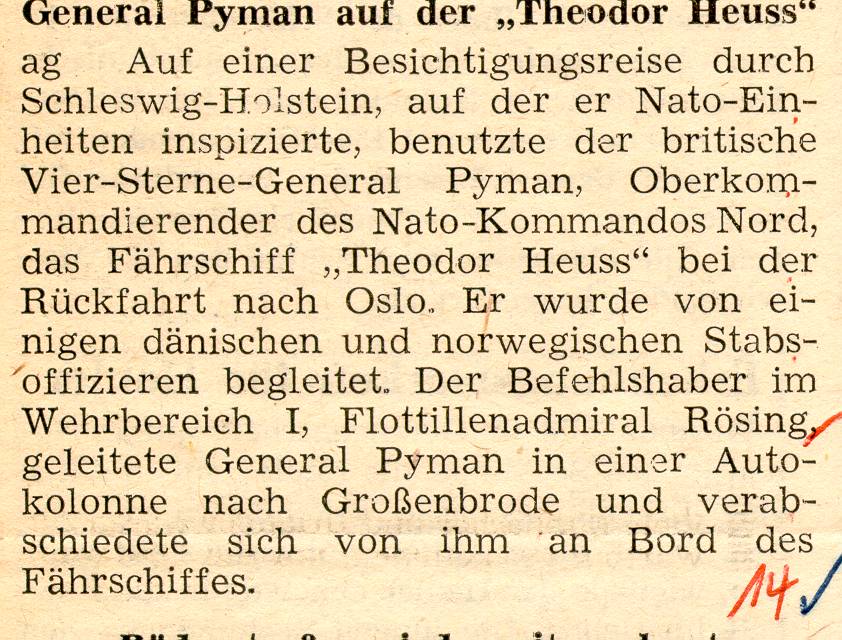 1962 07 17 General Pyman auf der Theodor Heuß