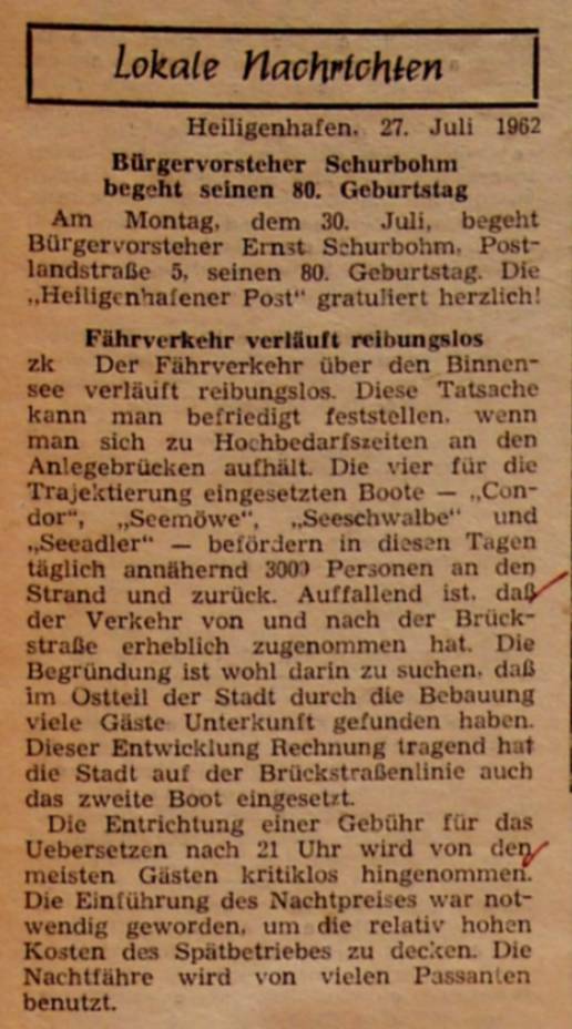 1962 07 27 Faehrverkehr reibungslos Binnensee HP