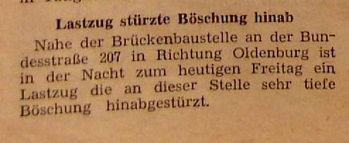1962 08 10 Lastzug stuerzte Boeschung hinab