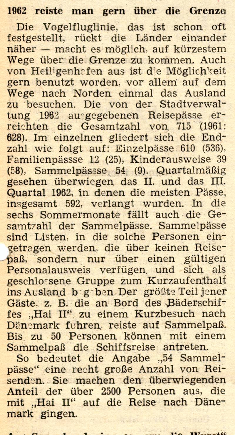 1963 01 08 1962 Reiste man gern ueber die Grenze