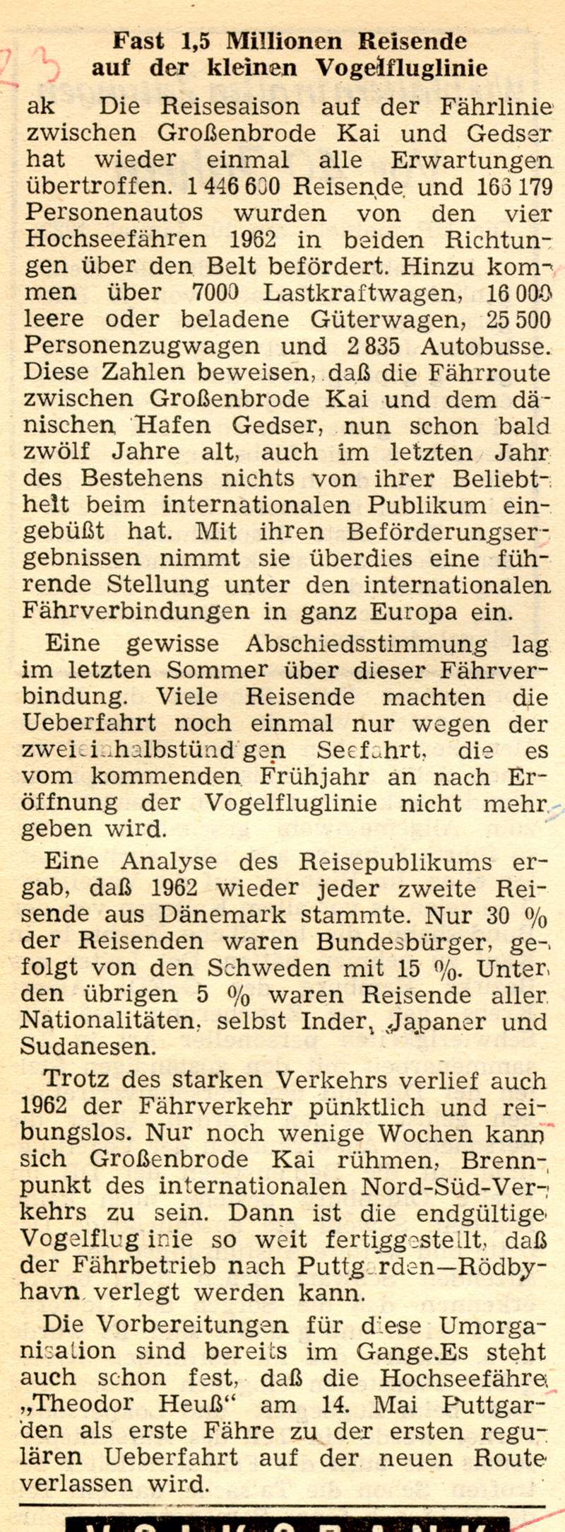 1963 01 11 Fast 1 5 Millionen Reisende auf der kleinen Vogelfluglinie