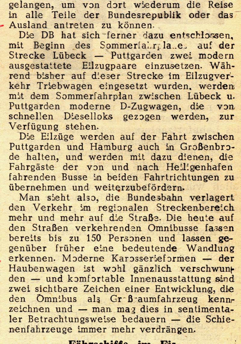 1963 02 08 Strasse soll Schiene entlasten B DB mit neuen Bussen