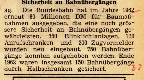 1963 03 15 Sicherheit an Bahnuebergaengen