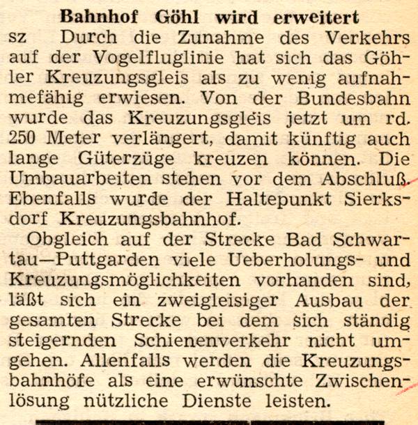 1963 06 21 Bahnhof Goehl wird erweitert