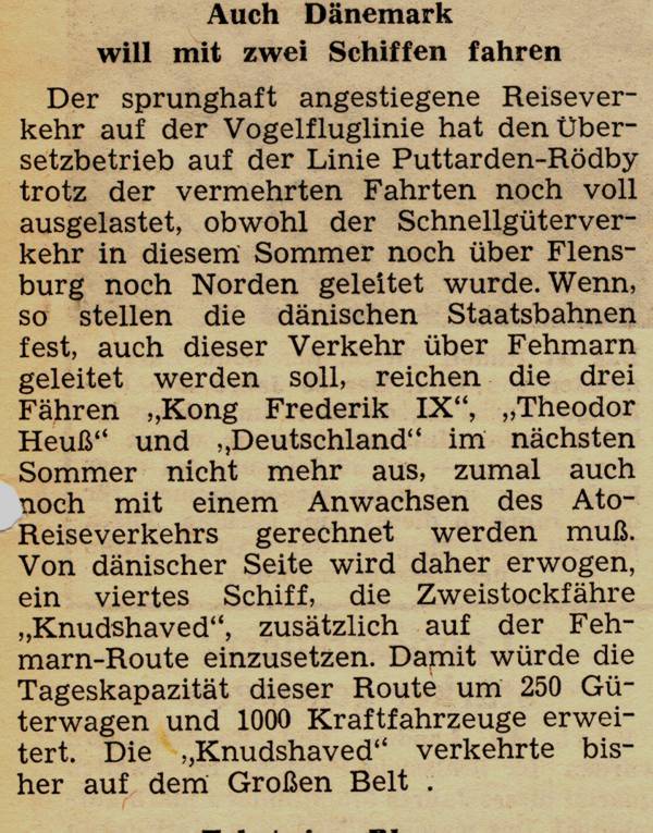 1963 08 27 Auch Daenemark will mit 2 Schiffen fahren
