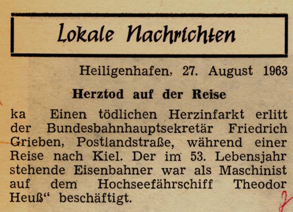 1963 08 27 Herztod auf der Reise Friedrich Grieben
