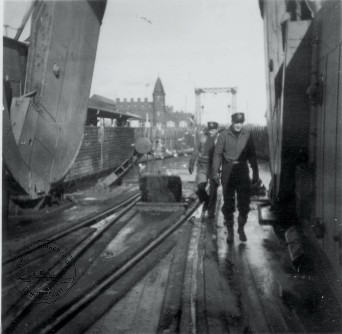 1952 03 15 Gedser Hafenausfahrt Danmark Bild 1