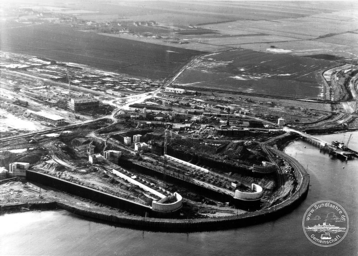 1962 02 13 68672 4015 Hamburger Aero Loyd Original Luftaufnahme