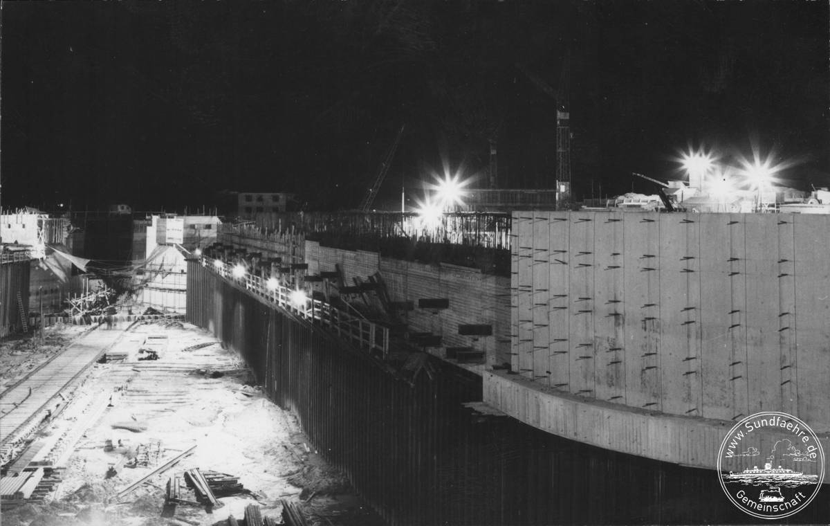 1962 02 Puttgarden bei Nacht 02