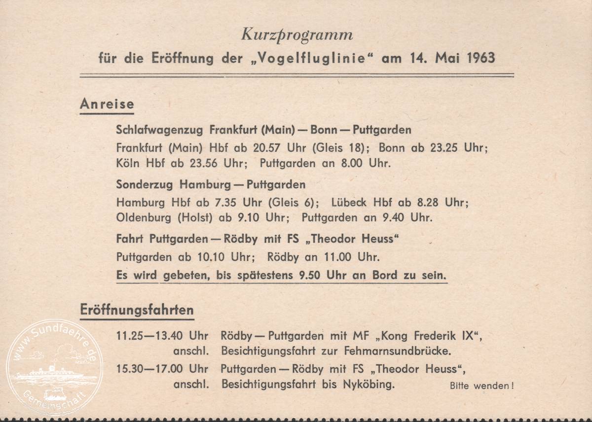 1963 05 14 Kurzprogramm Seite 1