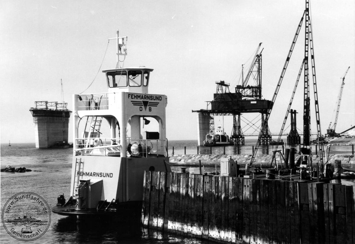 1961 Arbeitsschiff Fehmarnsund DB HH