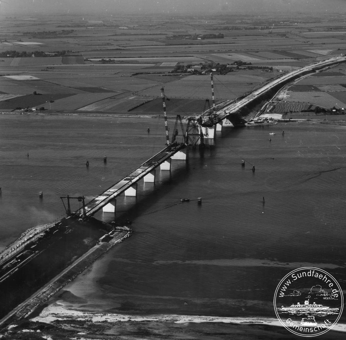 1962 07 10 Luftbild Sundbruecke