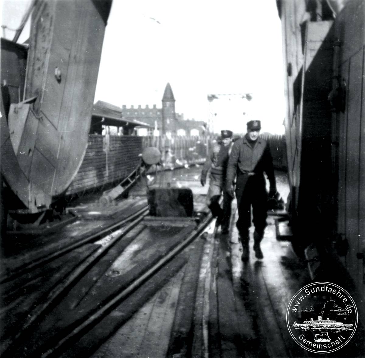 1952 03 15 Gedser Hafenausfahrt Danmark Bild 1