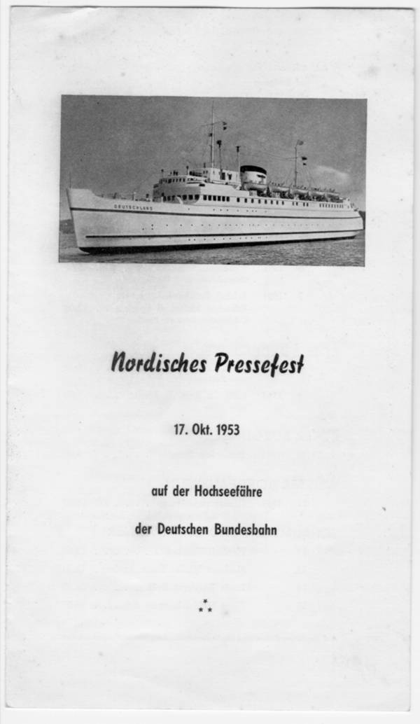 1953 10 17 Nordisches Pressefest auf Deutschland Seite 1