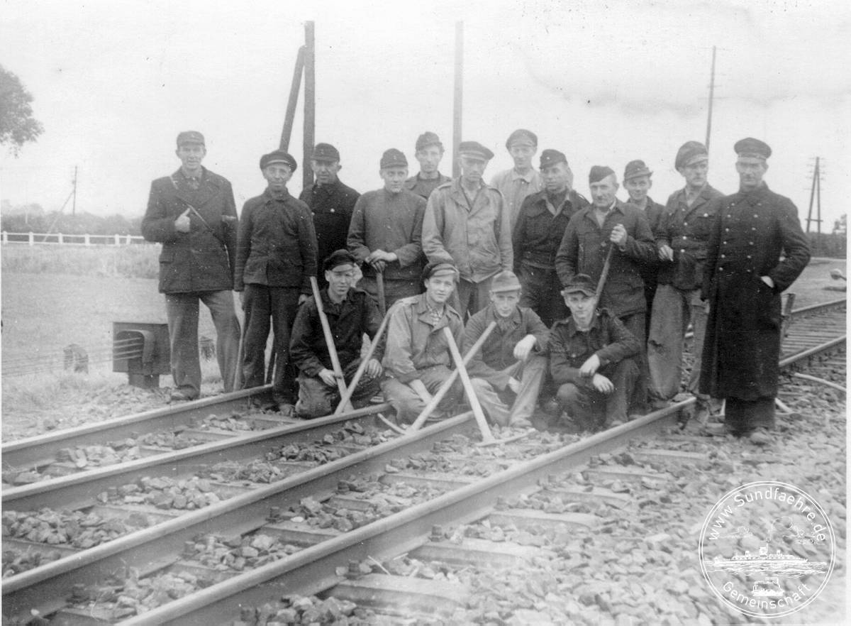1949 Umbau Weiche in Lütjenbrode